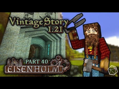 Dwarven Vault Door and an Efficient Tree Farm :: Eisenholm - Part 40 - Vintage Story 1.21