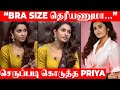 "Bra Size தெரியணுமா... Zoom பண்ணி பாரு..." செருப்படி கொடுத்த Priya Bhavani Shankar 🔥