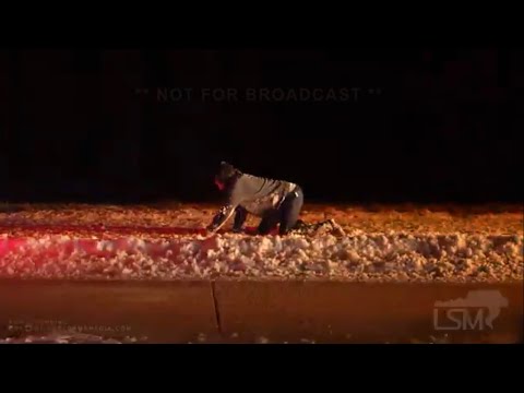 02-17-2021 Arcadia to Minden, LA - Ice Turns I-20 into Skating Rink - Icy Wrecks - Winter Storm Warn