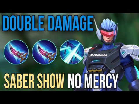New meta Saber with 1 hit delete build | Saber Gameplay | Best build for Saber 2023