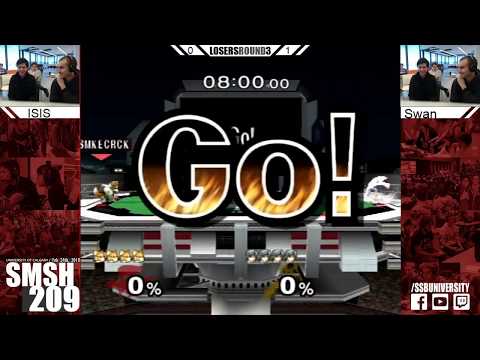 SMSH 209 - ISIS vs. Swan - Melee Singles LR4