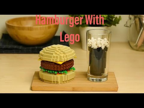 Hamburger With Lego 🍔 / Lego In Real Life #4