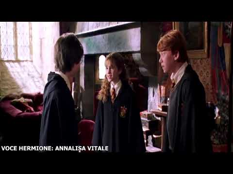 Doppiaggio "Salazar Serpeverde era un rettilofono" Hermione Clip HP 2