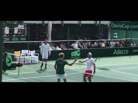 Philip Henning- Davis Cup 2019- final point