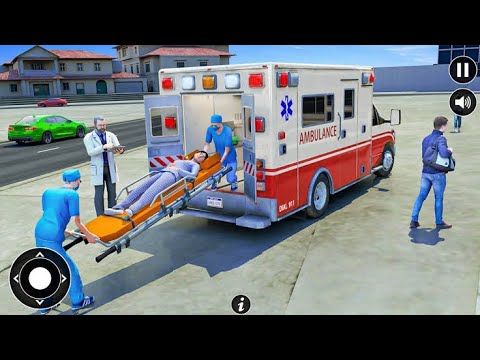 Ambulance rescue city driving 3d - 911 rescue Emergency van Simulator 