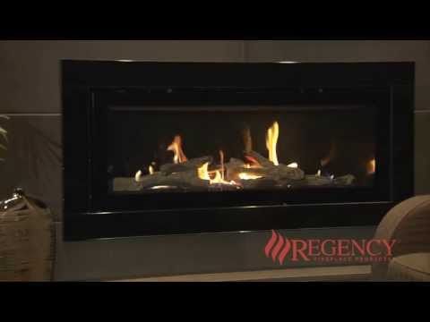 Horizon HZ45E Contemporary Gas Fireplace by Regency