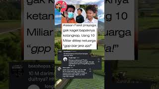 Download lagu FAREL PRAYOGA ISN'T SURPRISED THAT HIS FATHER IS K3T4NGKEP BECAUSE HE IS USED TO SNOOZING HIS MON... mp3