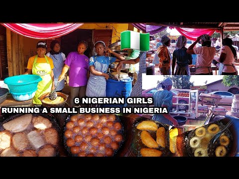 A DAY IN THE LIFE MAKING AND SELLING POPULAR NIGERIAN STREET FOOD, EGG ROLL, BUNS, PIE | DANICA KOSY