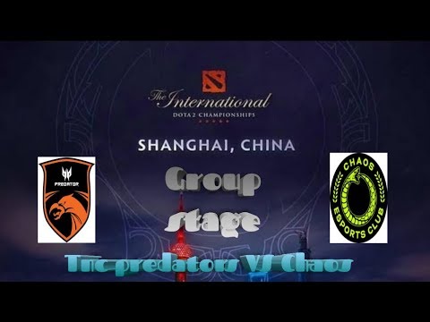 Full match tnc vs chaos game 1 bo2 group stage the international 2019