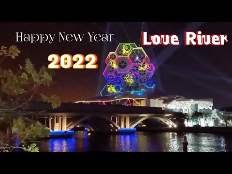 Love River Kaohsiung Taiwan | Feliz Ano Novo 2022 (Ai He)