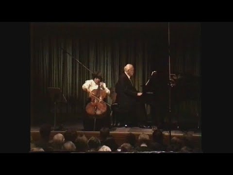Saint-Saëns. Cello sonata №1 c-moll Op.32. Natalia Gutman - Sviatoslav Richter