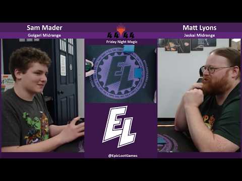 Featured Matches - Standard: Golgari Midrange vs Jeskai Midrange