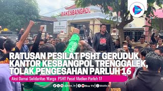 Download lagu Hundreds of PSHT Martial Artists Demonstrate at Trenggalek Kesbangpol Office, Reject Ratification... mp3