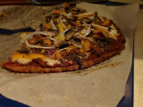 THE BEST healthy pizza recipe!