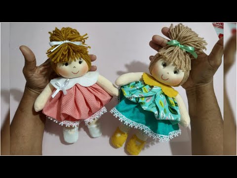 BONECA SEM CORPO - sem uso de máquina ,25ctm da pra fazer e vender muito! todos vão querer comprar.