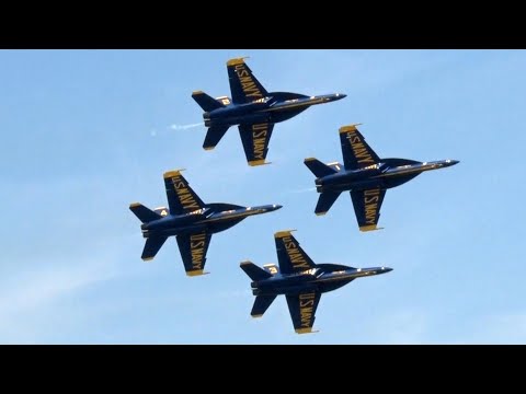 2022 Thunder Over Dover Air Show - US Navy Blue Angels