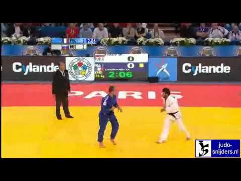 Judo 2011 World Championships Teams Paris: Isaev (RUS) - Legrand (FRA) [-73kg]