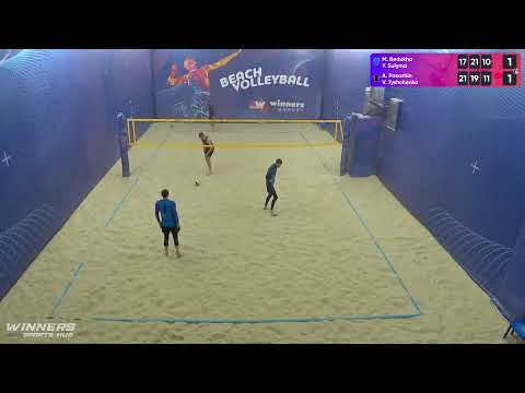 12:15 M.Bedukha / Y.Sulyma | A.Pasazhin / V.Tyshchenko 22.01.2023 | Winners Beach Volleyball