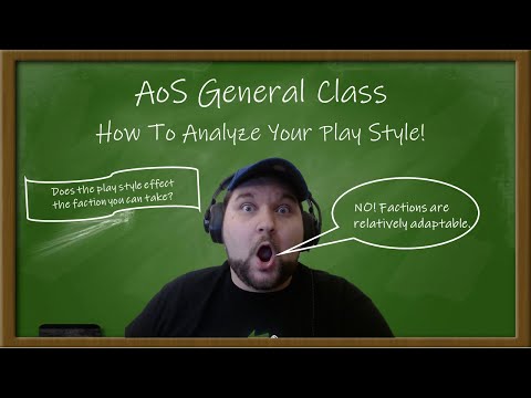 AoS General Class— How To Analyze Your Play Style