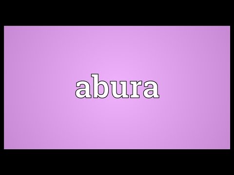 Abura Meaning