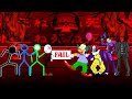KOF Mugen Stick Figures Team VS Clown Team