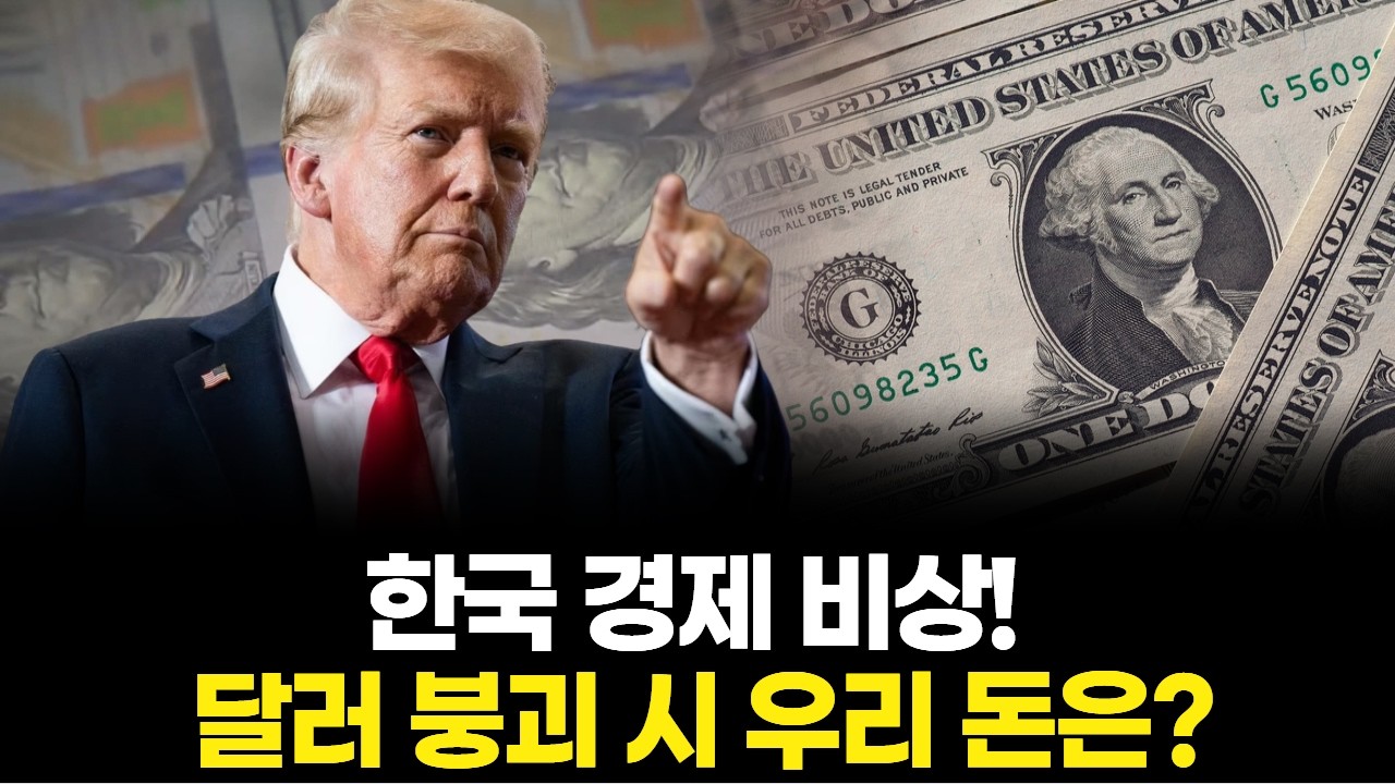 한국 경제 비상! 달러 붕괴 시 우리 돈은?