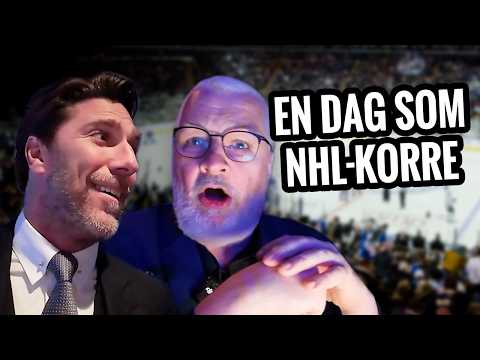 En dag med NHL-journalisten Per Bjurman