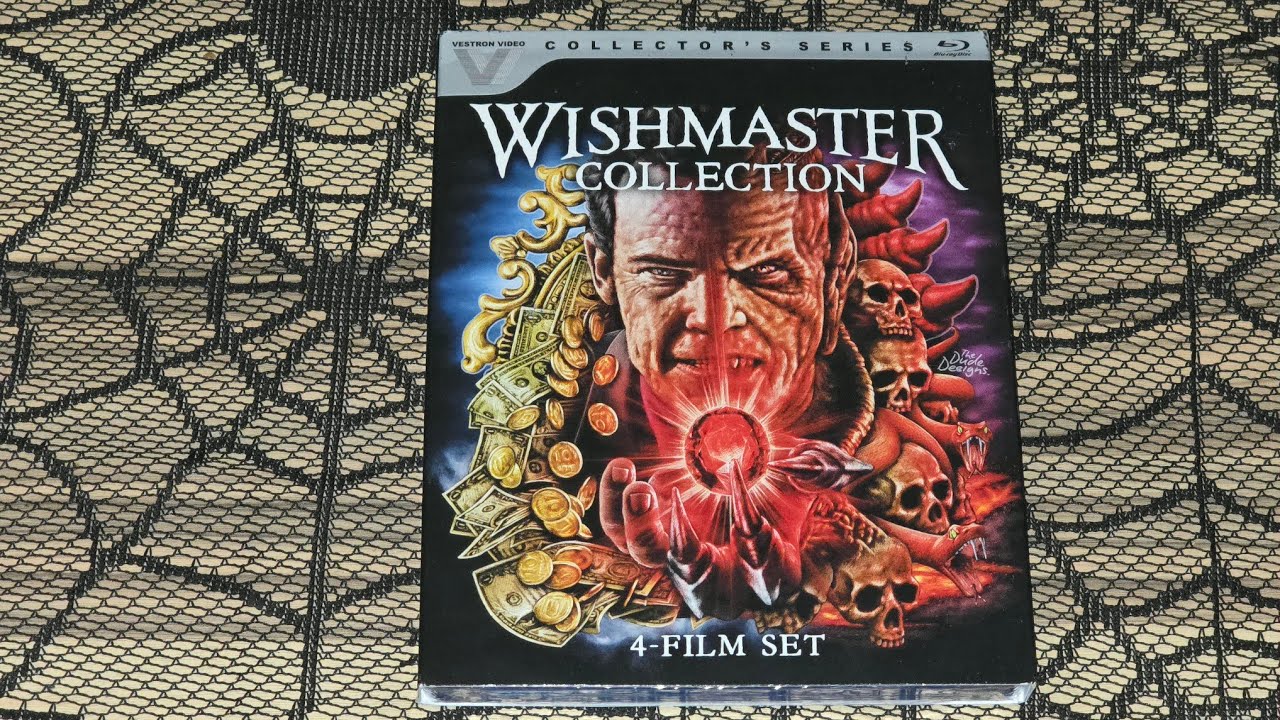 Wishmaster Collection Blu Ray Box Opening 