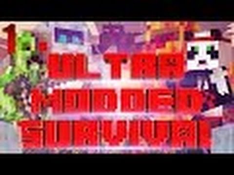 Ultra Modded Survival Ep.4 - Spider Attack