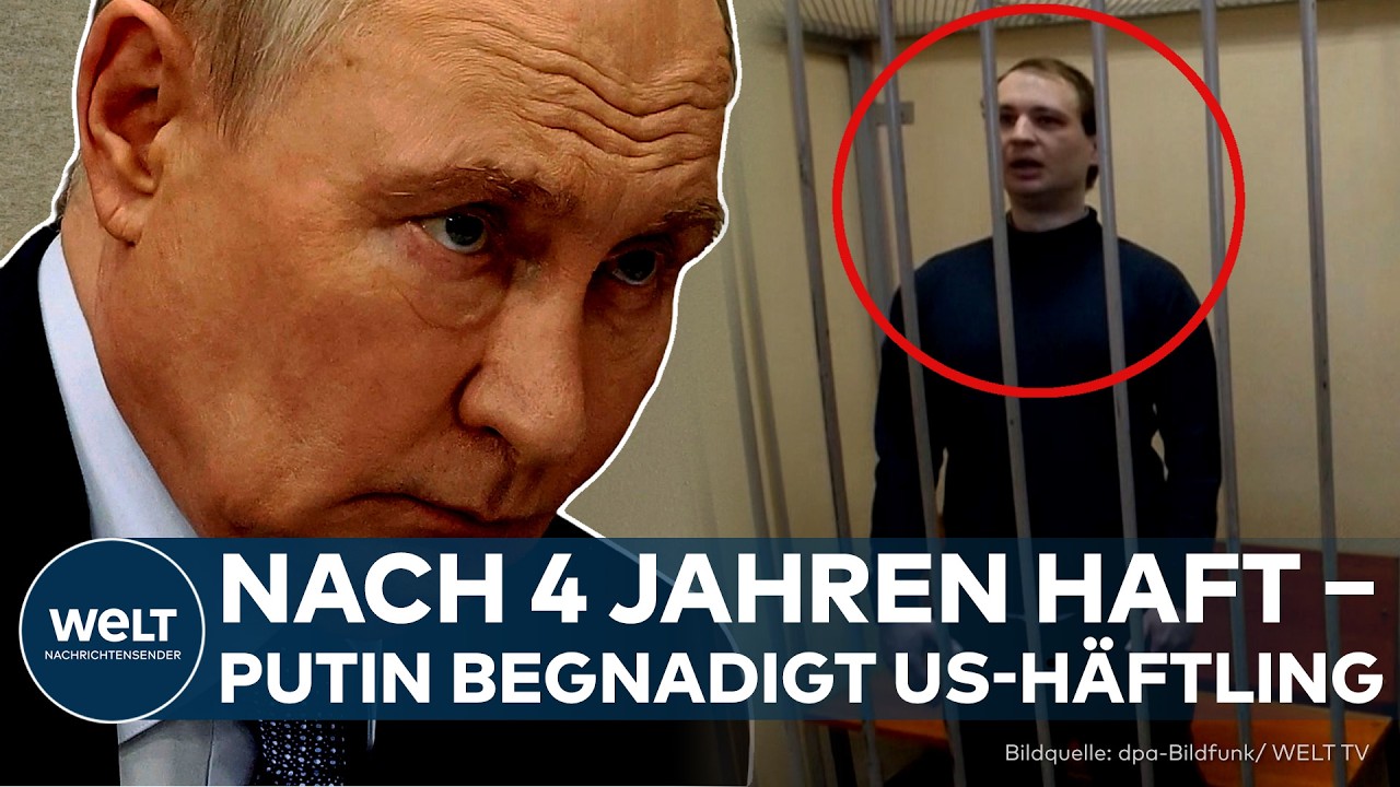 RUSSLAND: US-Bürger Robert Gilman frei – Trump feiert Putin-Begnadigung als großen Erfolg