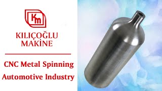 Metal spinning work of pressure vessel shells