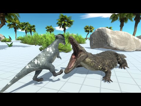 PURUSSAURUS HUNTING DINOSAURS - Animal Revolt Battle Simulator