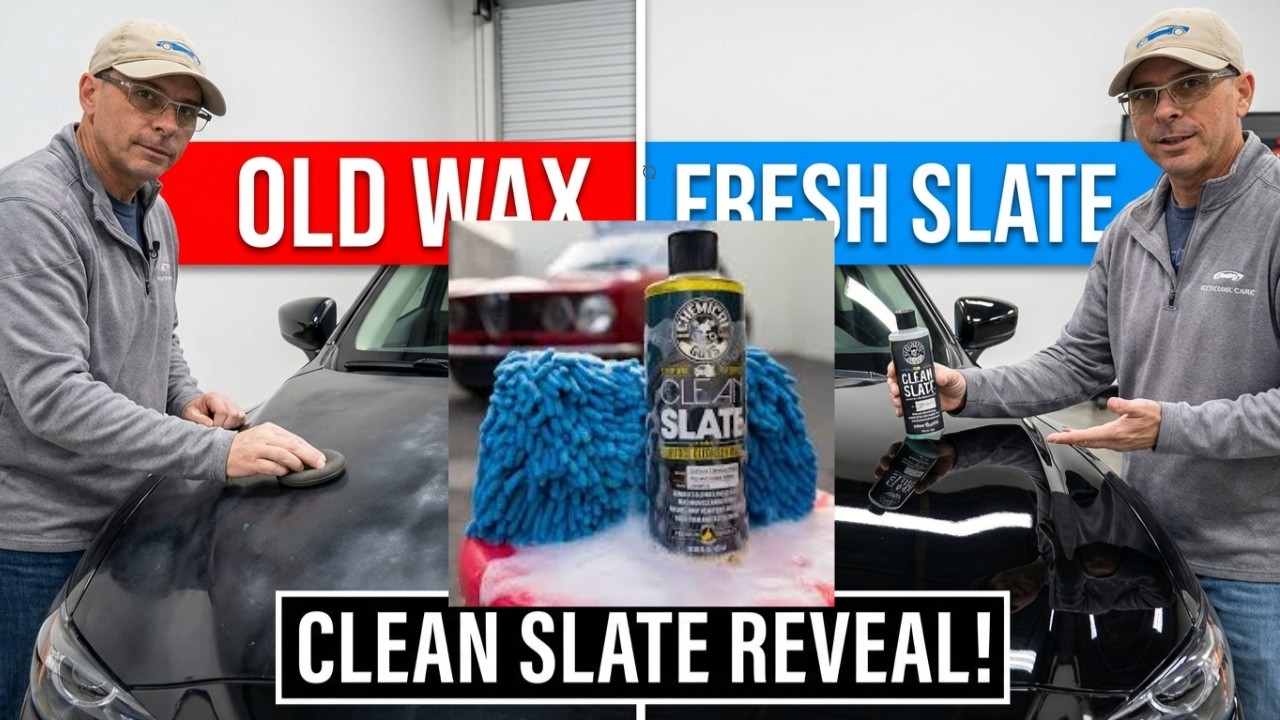 Removing Old Wax And Starting Fresh With CLEAN SLATE From Chemical Guys!