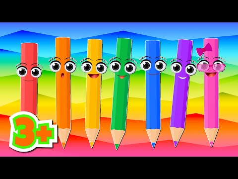 Kolory dla dzieci po polsku - Filmy edukacyjne - Bajki dla dzieci