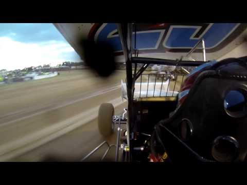 Onboard Will Carroll's Sprintcar - Avalon Raceway 26/12/13