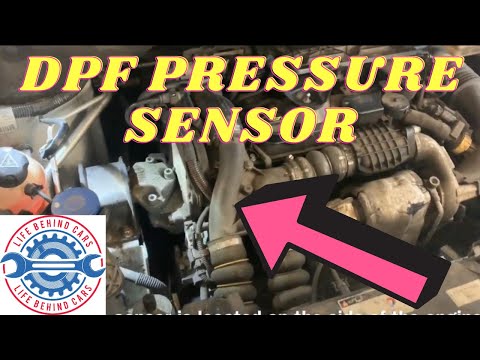 Peugeot Partner Diesel Particulate Filter DPF Pressure Sensor Location