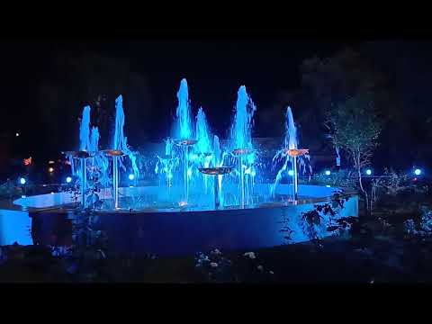 Fountain at Saputara hill station