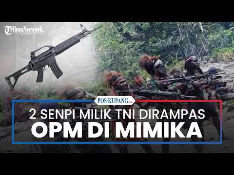 Dua Senjata Api Milik TNI Dirampas OPM saat Penyerangan di Mile 50 Tembagapura