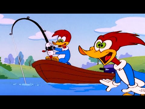 Gone Fishing! 🎣 | Woody Woodpecker