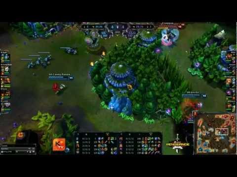 [LOL] SK-Gaming vs CLG.eu map 2 semi final- Corsair Vengeance Cup