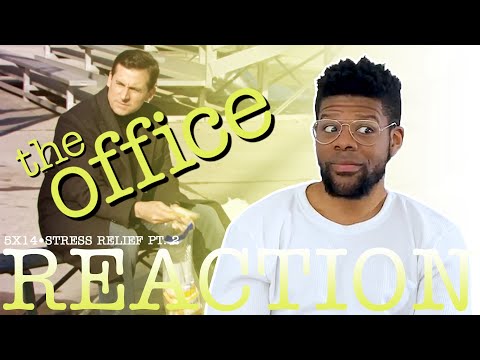 The Office REACTION 5x14 Stress Relief (Part 2)