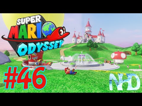 Let's Play Super Mario Odyssey (pt46) Mushroom Kingdom (Peach's Castle) #3