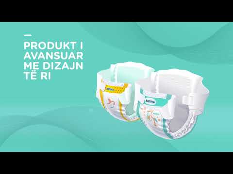 Active pelena me dizajn te ri animacioni final