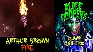 Alice Cooper - Fire with Arthur Brown - Ultra HD 4K - Halloween Night Of Fear (2011)