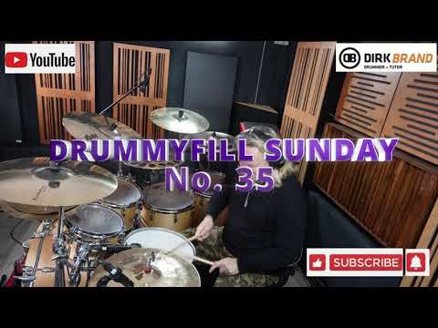 A cool Gospel Chop Fill Lesson by Drummyfill Sunday No. 35 / pdf notation available!