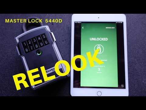 (1631) RELOOK: Master 5440D Bluetooth Key Safe