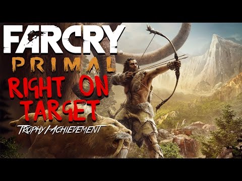 RIGHT ON TARGET ! - Far Cry Primal (Trophy/Achievement Guide) - 50ft. Spear Kill