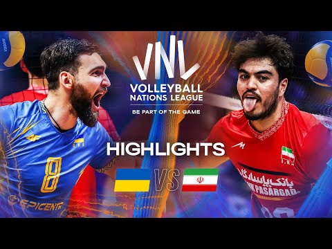 Ukraine 🇺🇦 vs. Iran 🇮🇷 - Highlights | Week 1 | Men's VNL 2025