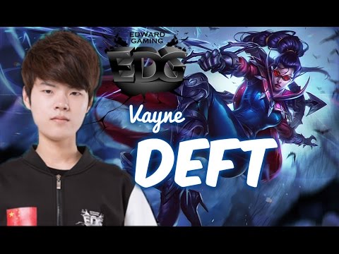 EDG Deft VAYNE ADC vs Kalista Patch 5.18 | League of Legends