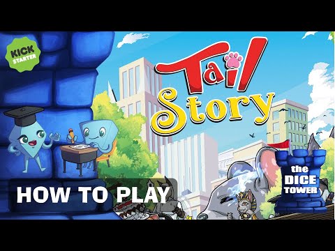 Tail Story Board Game - A Kickstarter How to Play with Stella & Tarrant.